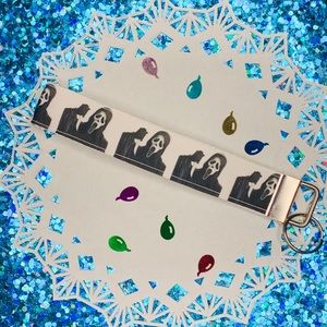 Ghost Face Inspired Key fob